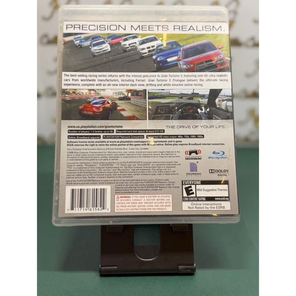 Gran Turismo 5 Prologue Sony PlayStation 3 PS3 2008 Racing Sim BCUS-98158 CIB